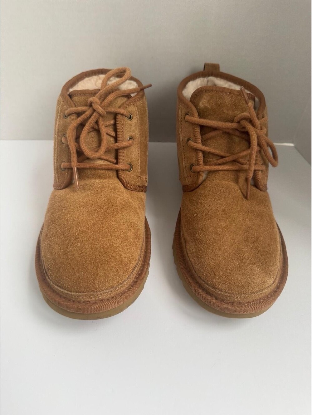 UGG Neumel Men’s Chukka Boots — USA Size 9Chestnut — Premium Suede & Cozy Lining